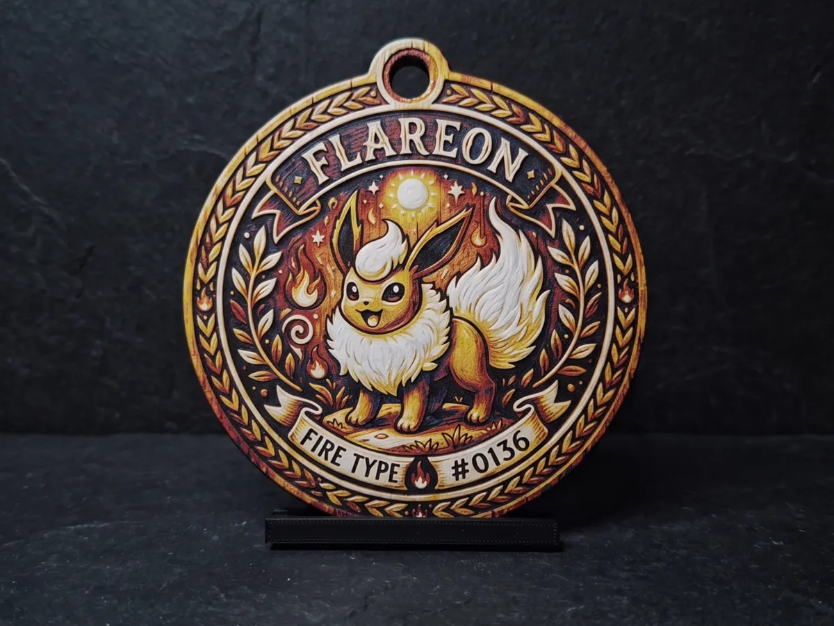 Flareon #0136 Pokemon Ornament – Kostenloses 3D-Druckmodell – MakerWorld