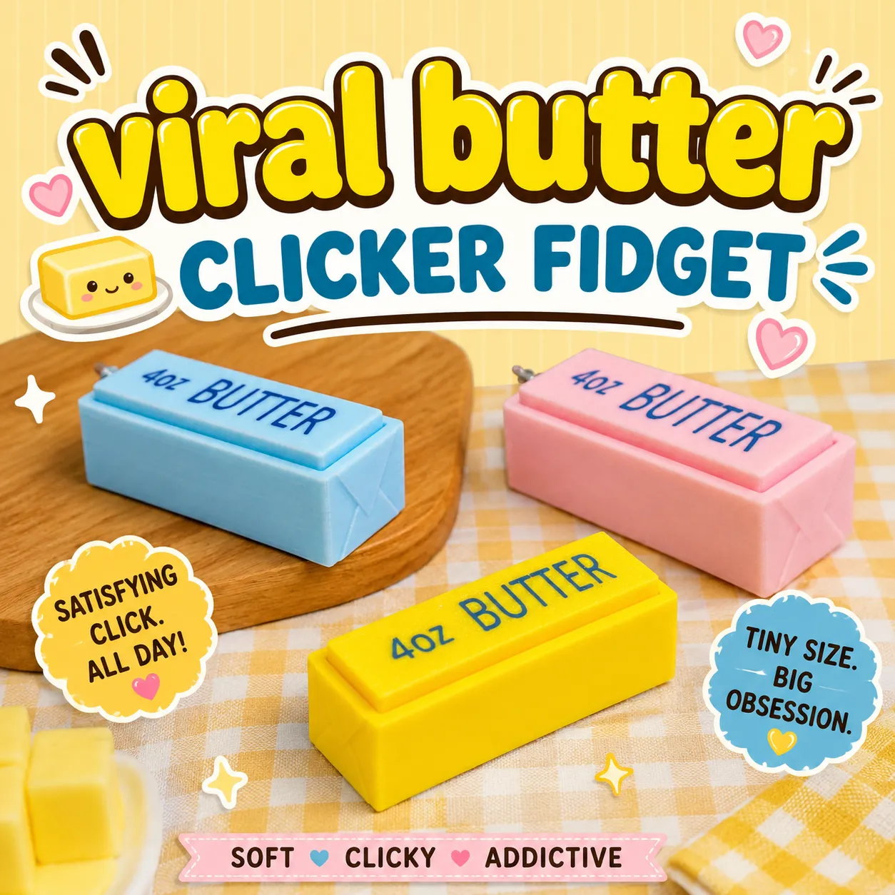 Viral Butter Clicker Fidget view 2