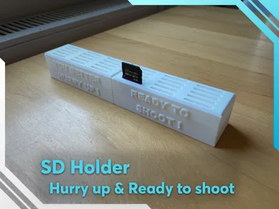 SD Card Holder - Photographers
