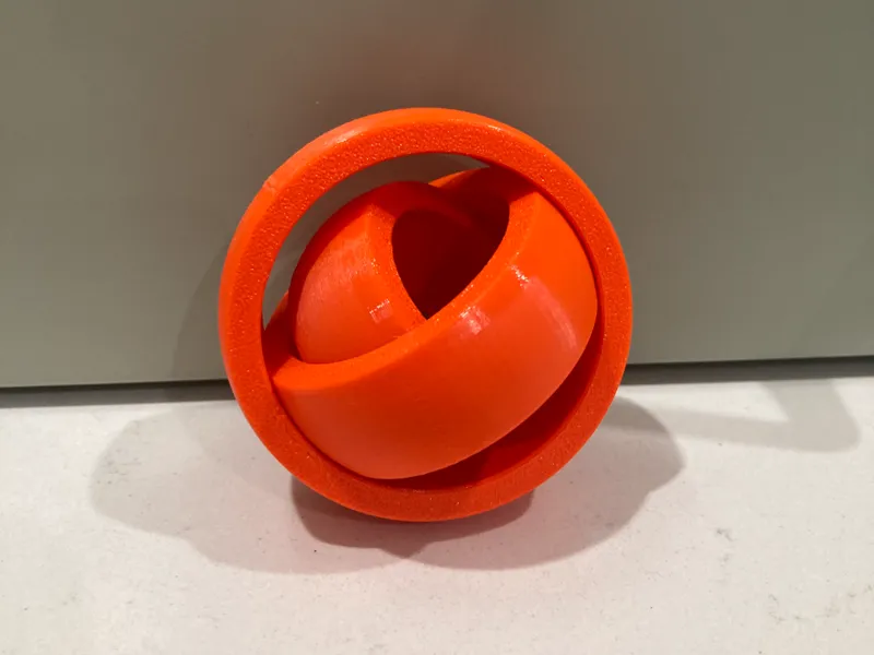 Fidget spinner gyroscope