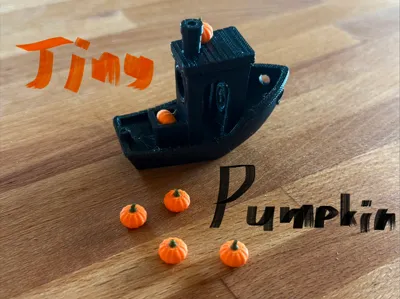 Super Tiny Pumpkin (Benchy for scale)