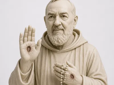 Padre Pio Bust