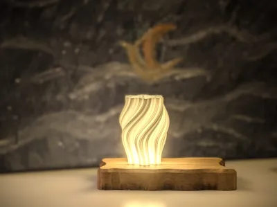 Koch Snowflake Vase