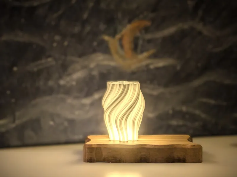Koch Snowflake Vase