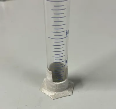 Hexagonal measuring cylinder stand