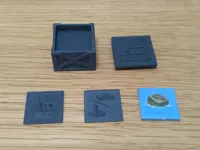 0.2mm nozzle needed for details on tokens.