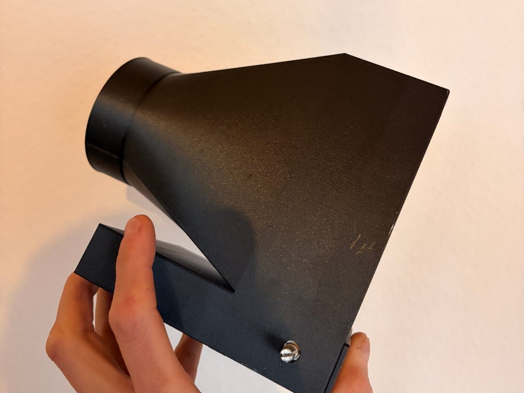 3D Drucker Abluftanlage 75mm|Aerodynamisch|PETG