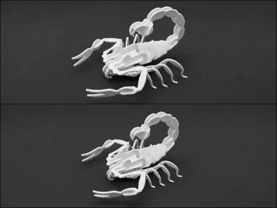 3D PUZZLE - SCORPION