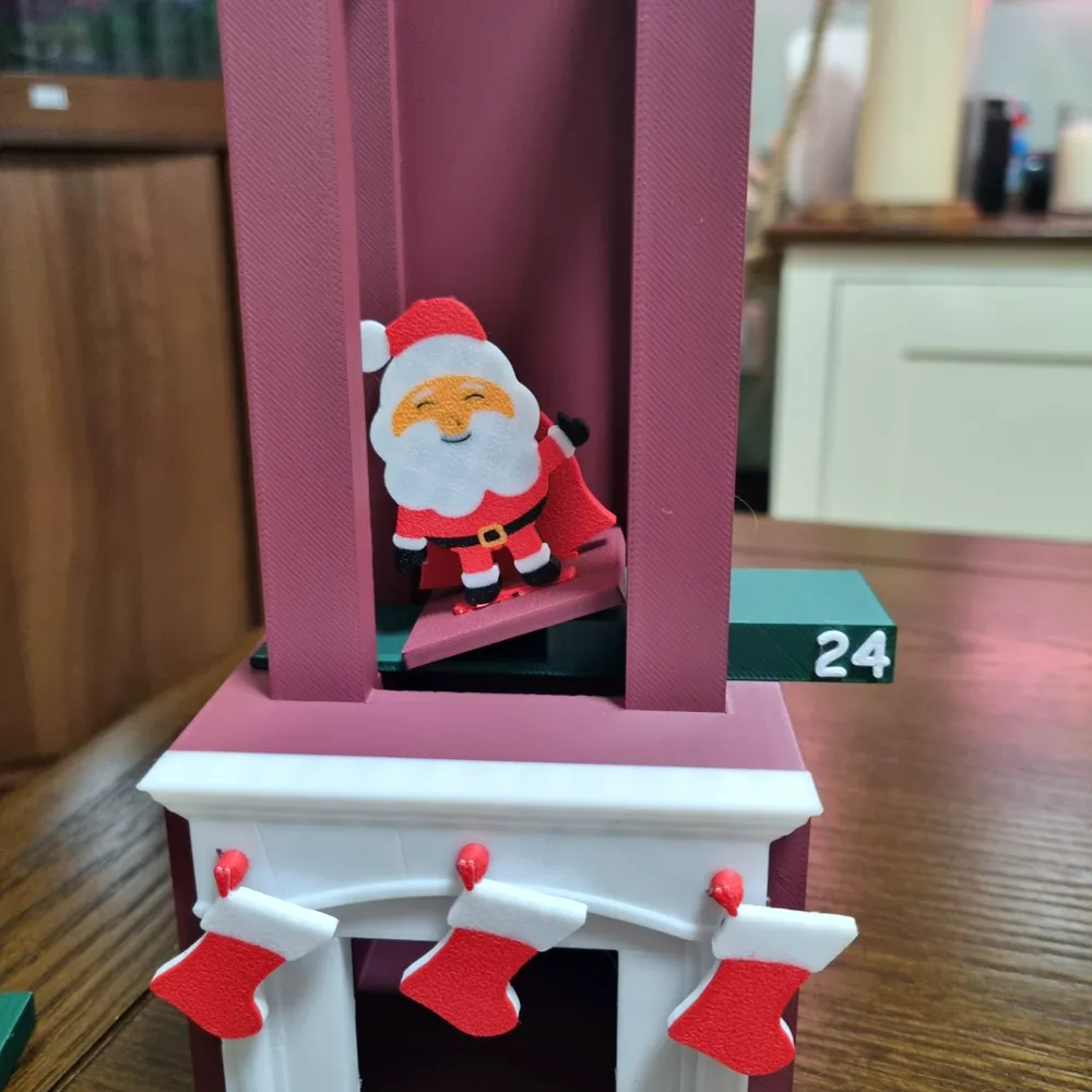 Christmas Advent Calendar - Free 3D Print Model - MakerWorld