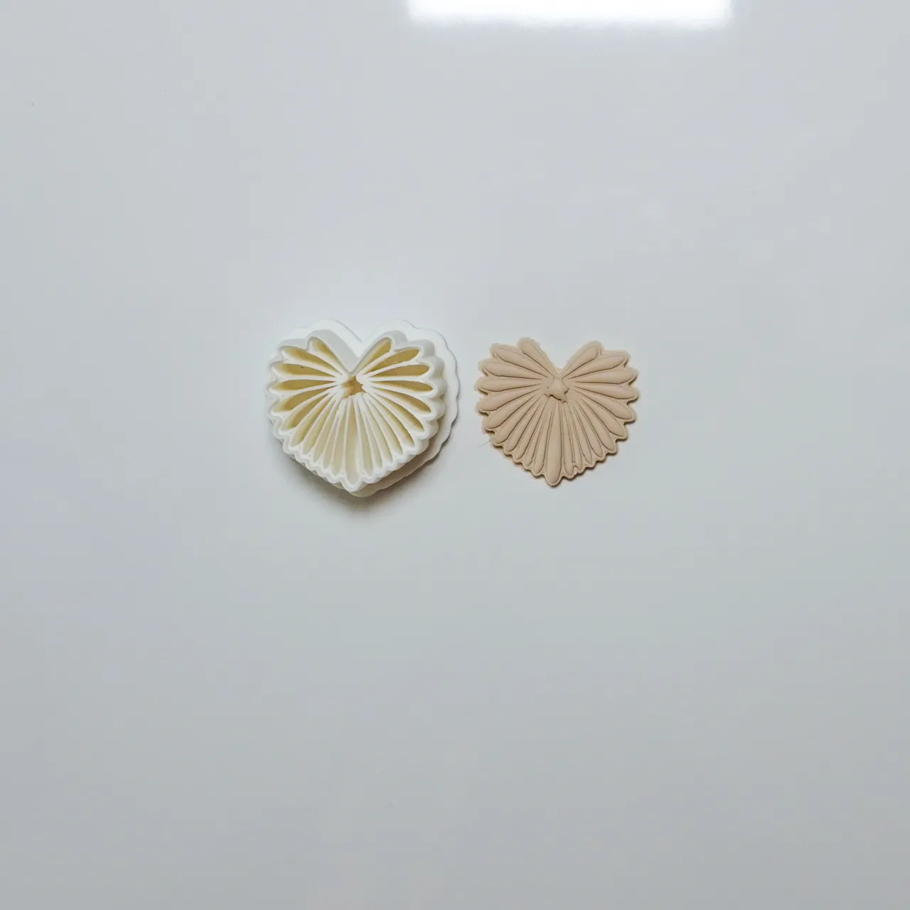 Ornamental Polymer Clay Cutter Earrings Necklace view 3