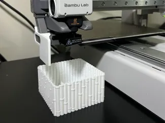 Bamboo Poop Bucket for Bambu Lab A1 Mini