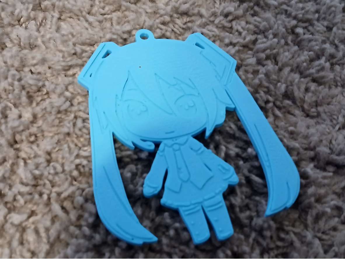 Miku Keychain