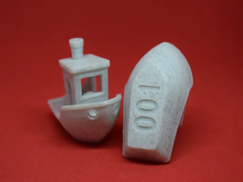 Numbered Benchy Filament Sample