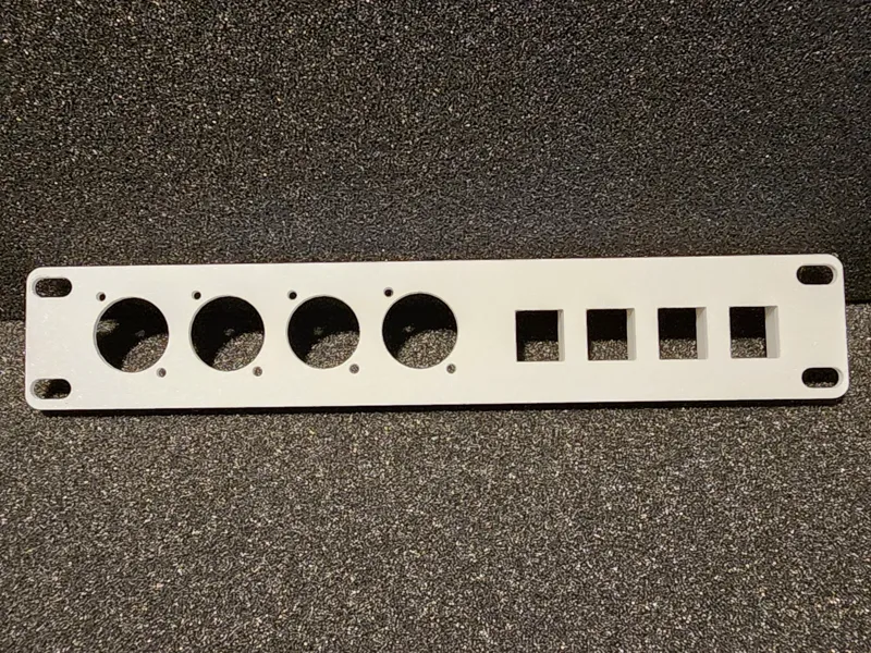 Neutrik D Series and Keystone 10-inch Panel