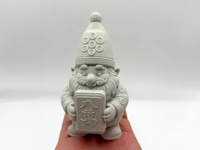 Mahjong Garden Gnome