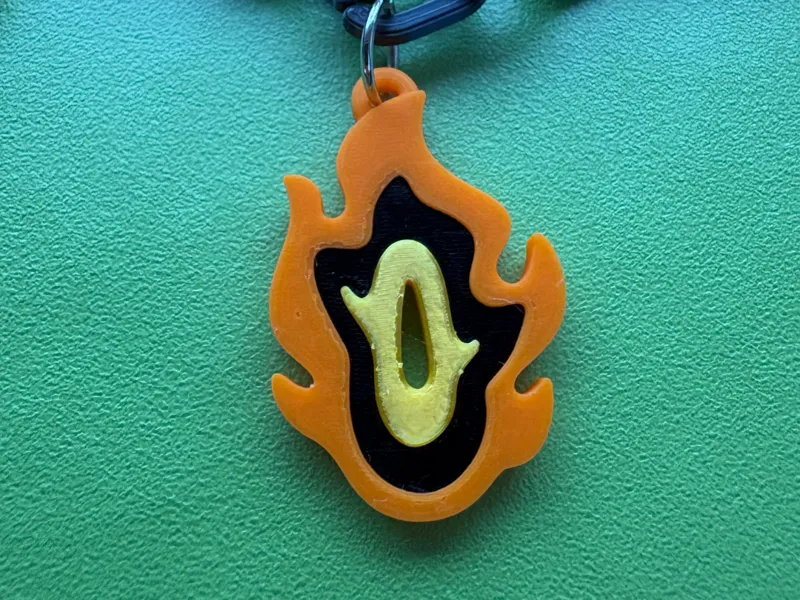 Demon Slayer Rengoku Sword Hilt Charm