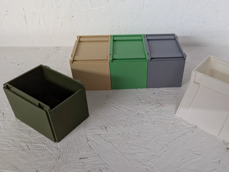 Mini Interconnecting Modular Box with sliding Lid