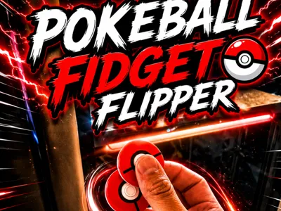Pokeball Fidget Flipper