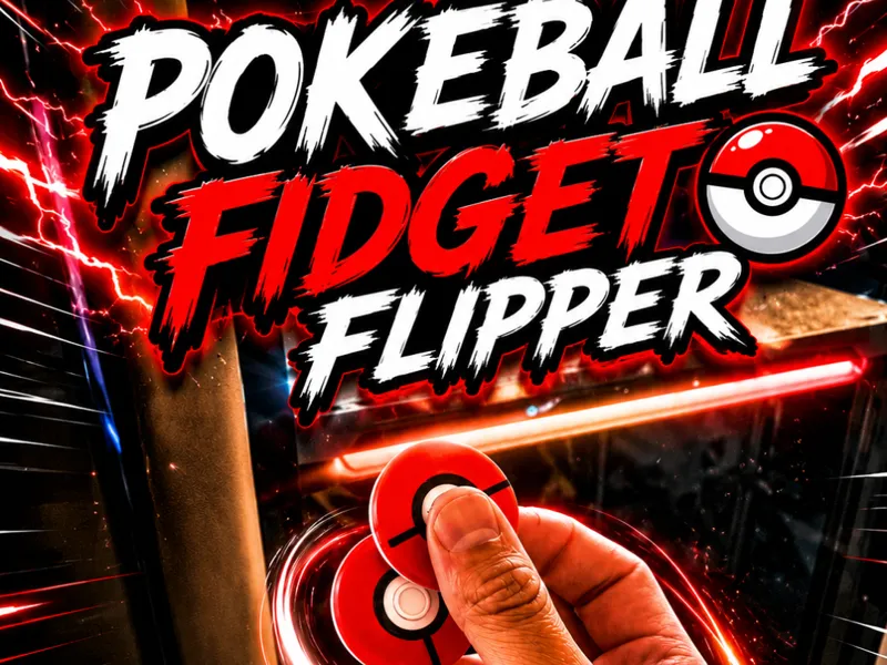 Pokeball Fidget Flipper