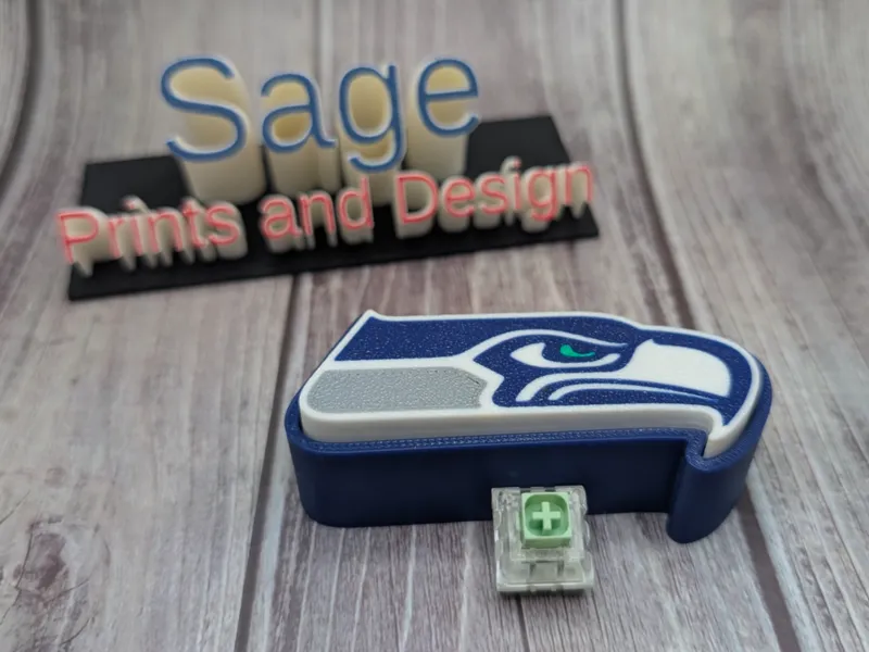 Seattle Seahawks clicker fidget-mechkeyboardswitch
