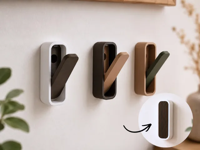 Modern Minimalistic - Foldable Wall Hook