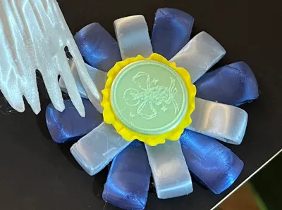 Badge Brooch