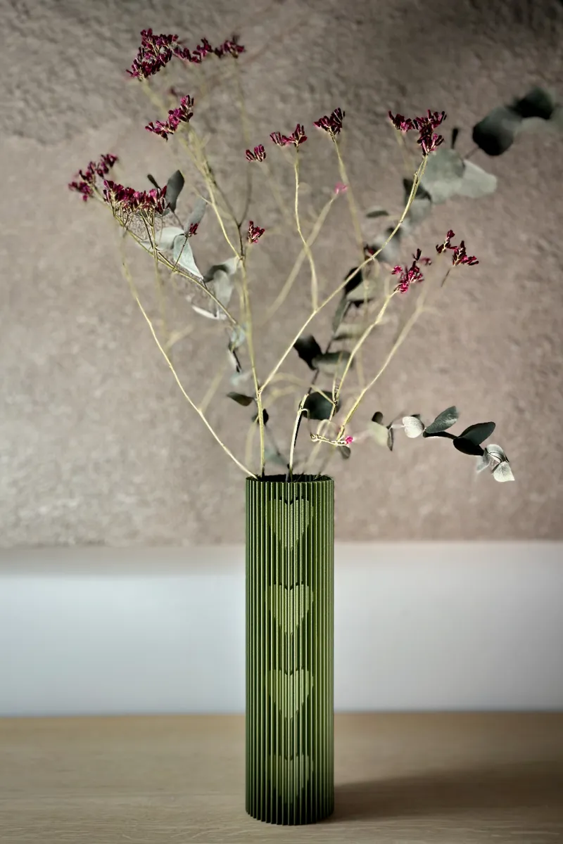 Mother's Day Vase (with hearts)