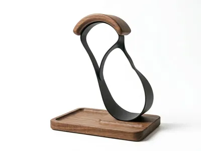 Designer headphone stand