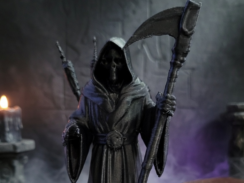 Grim Reaper Figure - 95mm Spooky Horror Statue