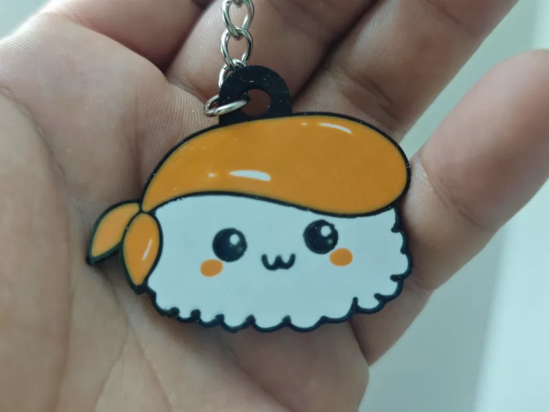 Cute Sushi Keychain