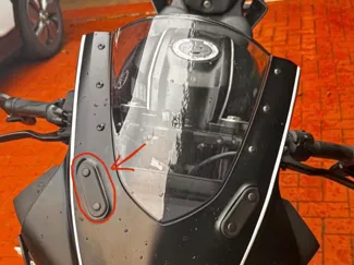 Yamaha YZF R125 Mirror Cover / Cap