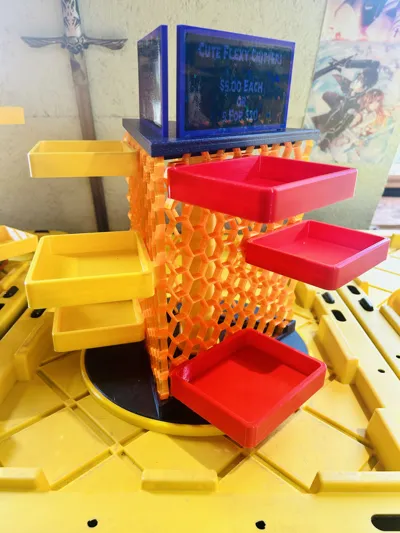 HSW Rotating Modular Display Stand V2! - Free 3D Print Model - MakerWorld