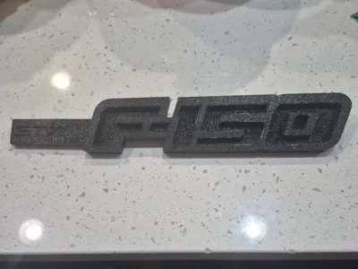 STX F150 Fender emblem replacement
