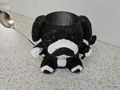 Fluffy Companion Ice Cream Holder