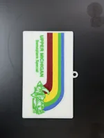 Someplace Special 4 Color Keychain
