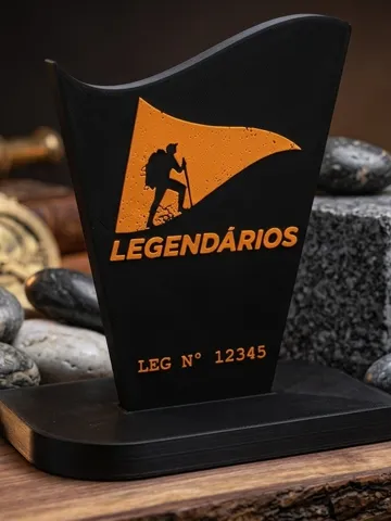 Accesorio para impresora 3D: Troféu Legendarios — vista de referencia 2