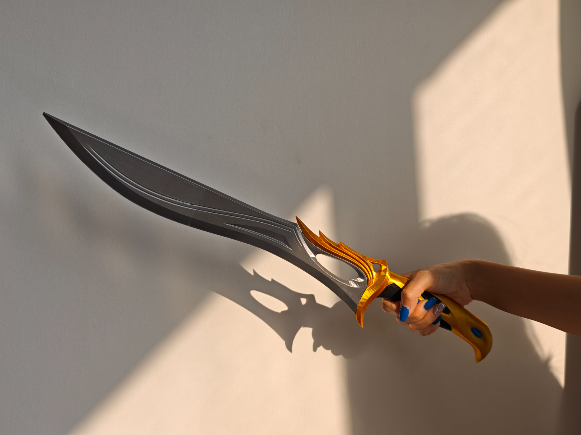 Miniatura 1 do modelo 3D 无畏契约天玄刀完美优化打印模型