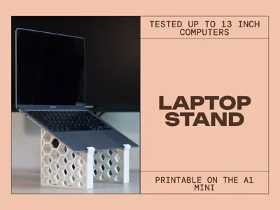 Hexagonal Laptop Stand - A1 mini compatible