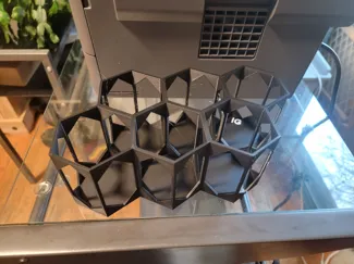 Aerosol can holder with floor