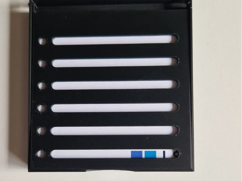 post it note organiser and stencil