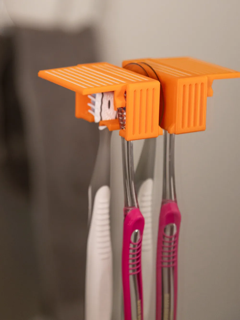 Suction Cup Toothbrush Holder Attaches to Mirror by MaKim MakerWorld