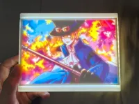 萨博彩色浮雕-152*102mm