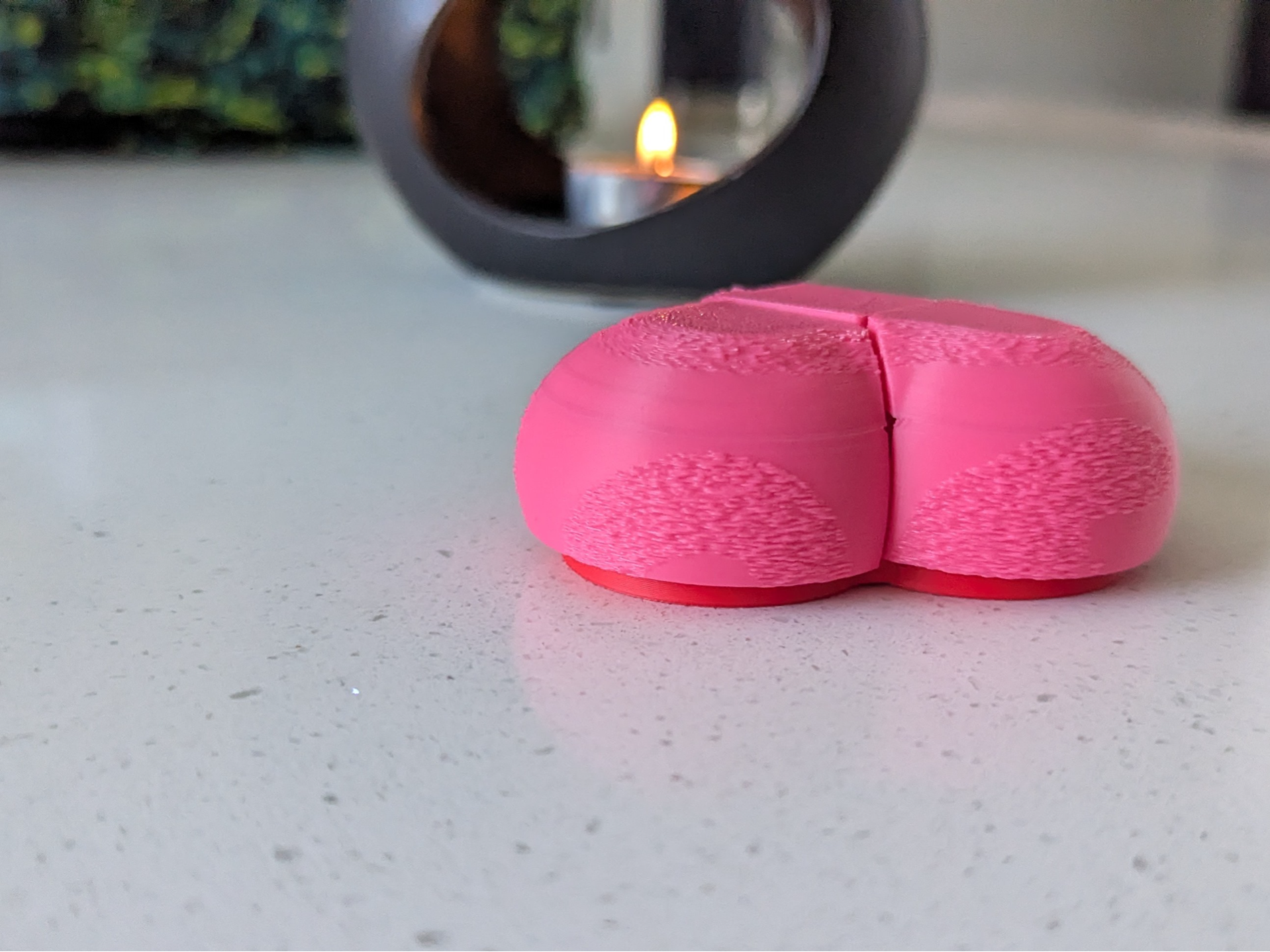 Heart Shaped Triple Fidget Clicker