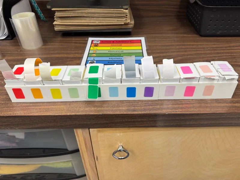 Demco organizational boxes