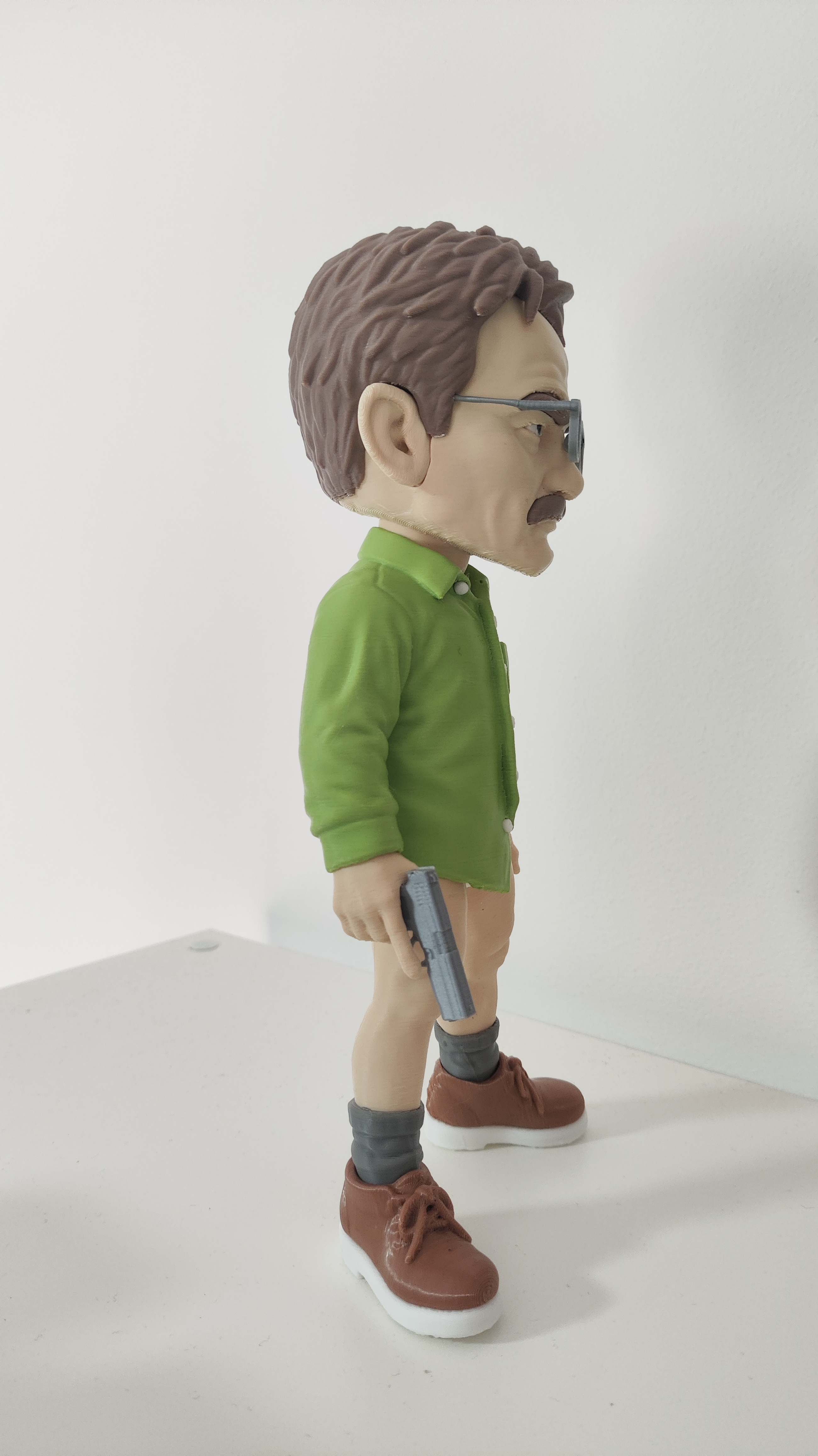 3D модель Волтер Вайт — 3D-друкована фігурка з серіалу Breaking Bad | Walter White — 3D друк Львів