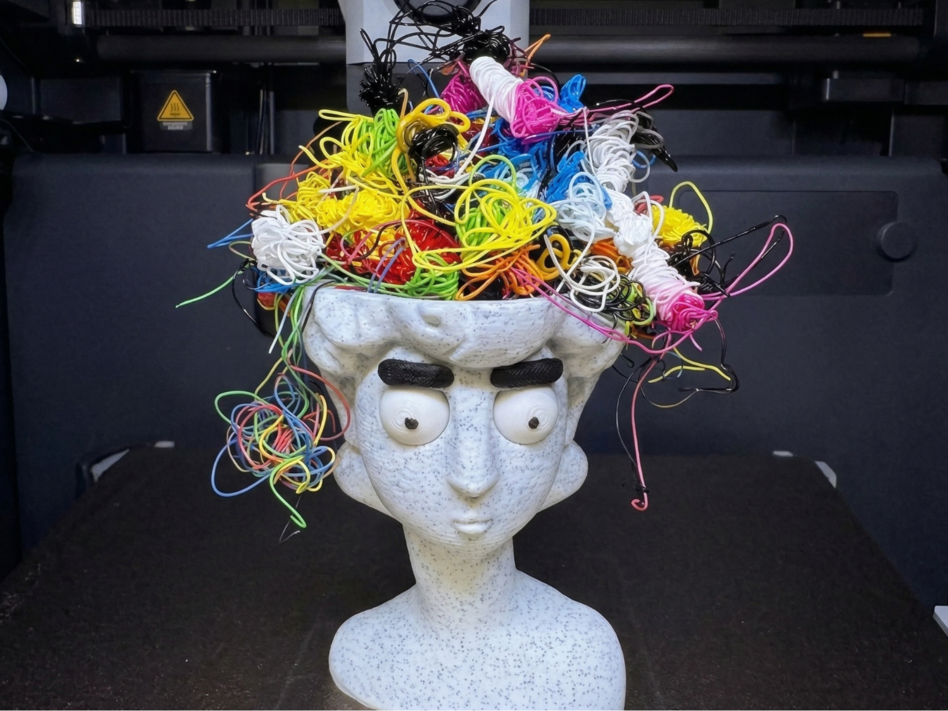 David's Head: A Collection of Filament Poops