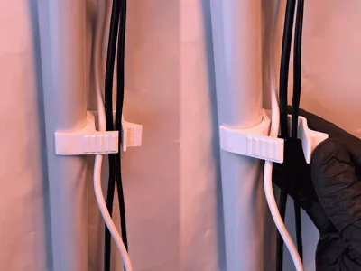 Cable Clip/Organizer for HomeBox (22mm poles)