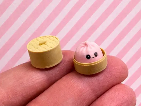 Estante o repisa: Mini Dumpling Toy Elf on The Shelf Dall House — referencia de MakerWorld