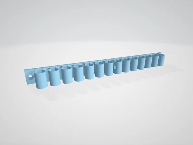 Simple desk holder / cable organizer