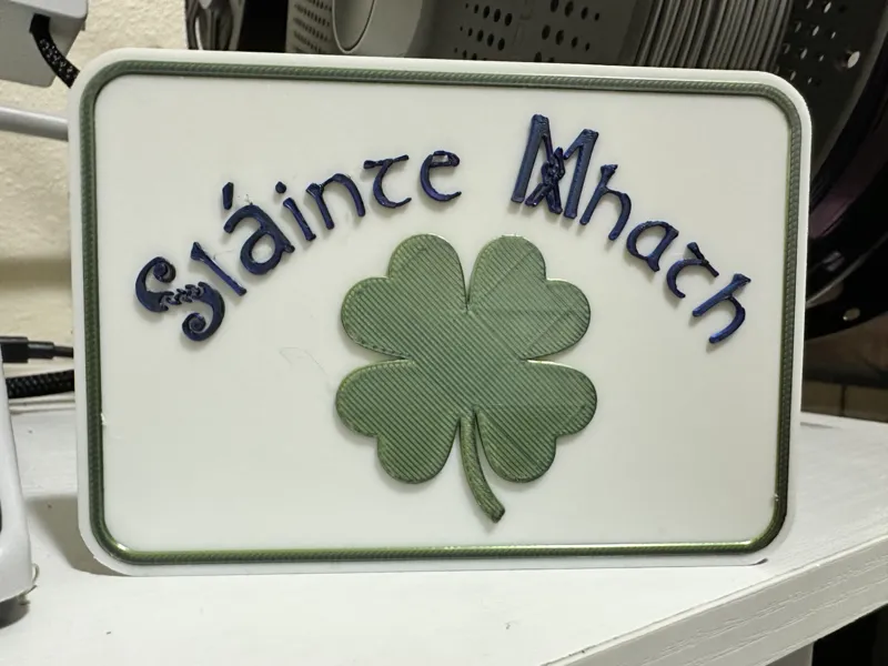 Slainte Mhath sign